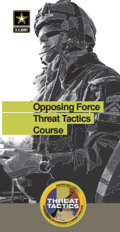 OPFOR Threat Tactics Course.