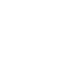 Minimal human running in white.