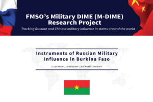 Influence of Russian Military in Burkina