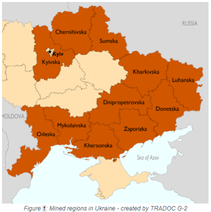 Figure 1Mined Regions in Ukraine