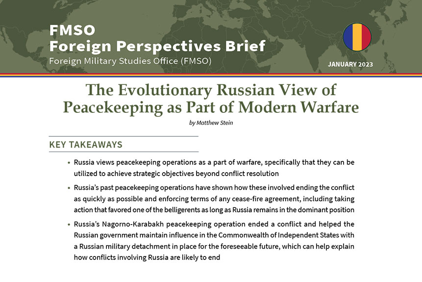 The Evolutionary Russian View FPB