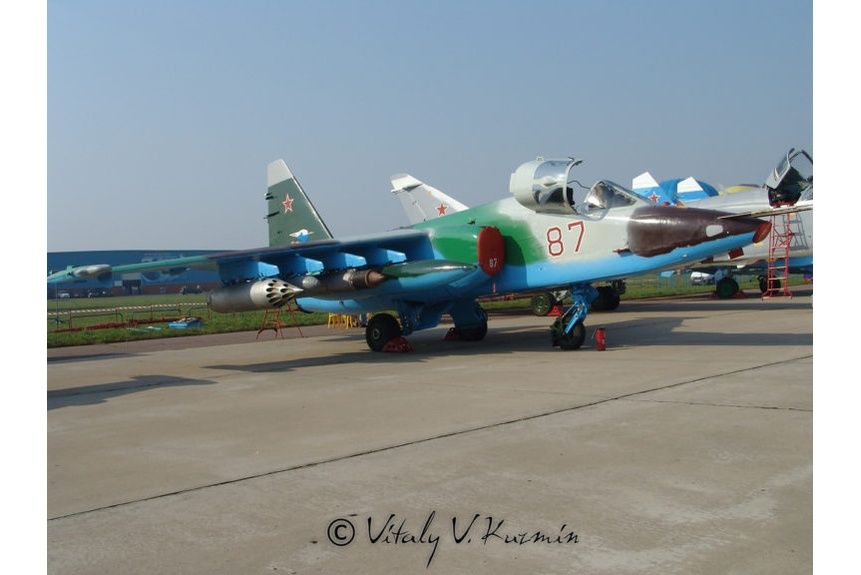 Bartles 03 Russian Air Force Su 25 Ground Attack Aircraft
