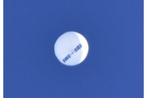 Berg 01 Chinese surveillance balloon hovers over the Americas