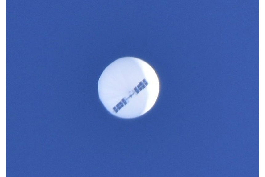 Berg 01 Chinese surveillance balloon hovers over the Americas