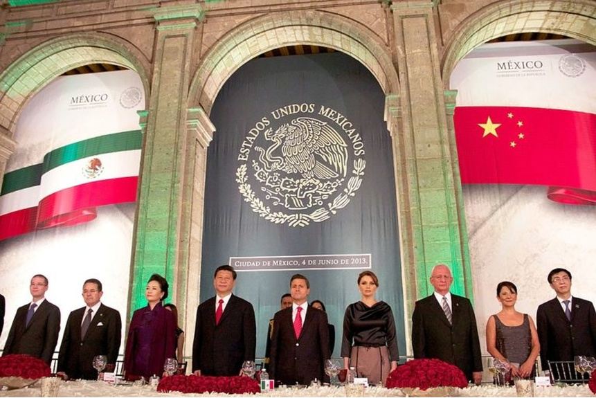 Berg 01 Mexican state dinner for Chinese President Xi Jinping