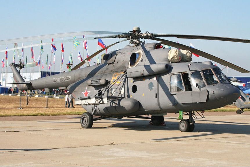 Berg 02 Russian military Mi helicopter