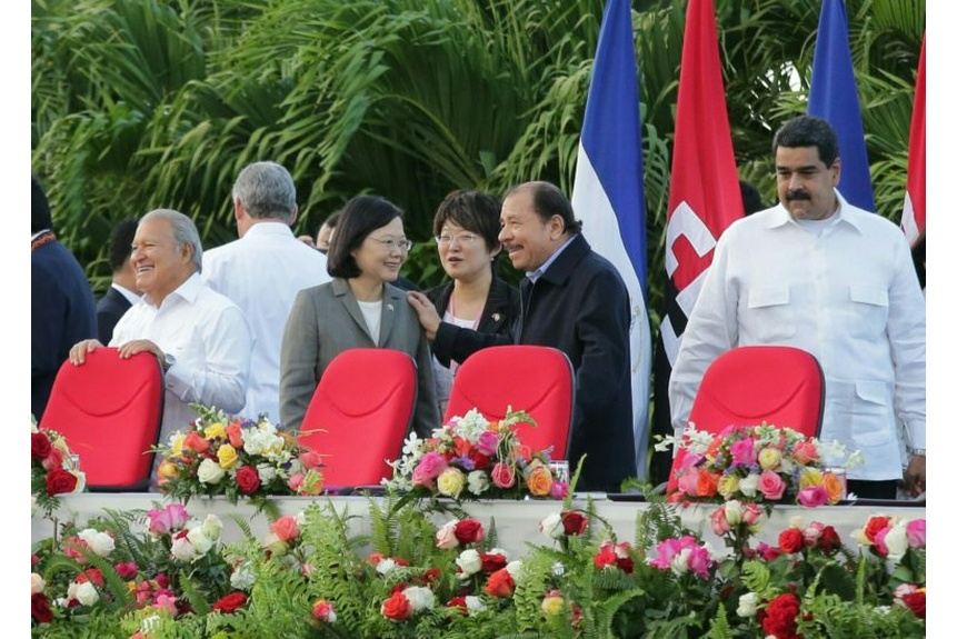 Berg 02 Taiwans President Tsai Ing wen attends the inauguration of Daniel Ortega