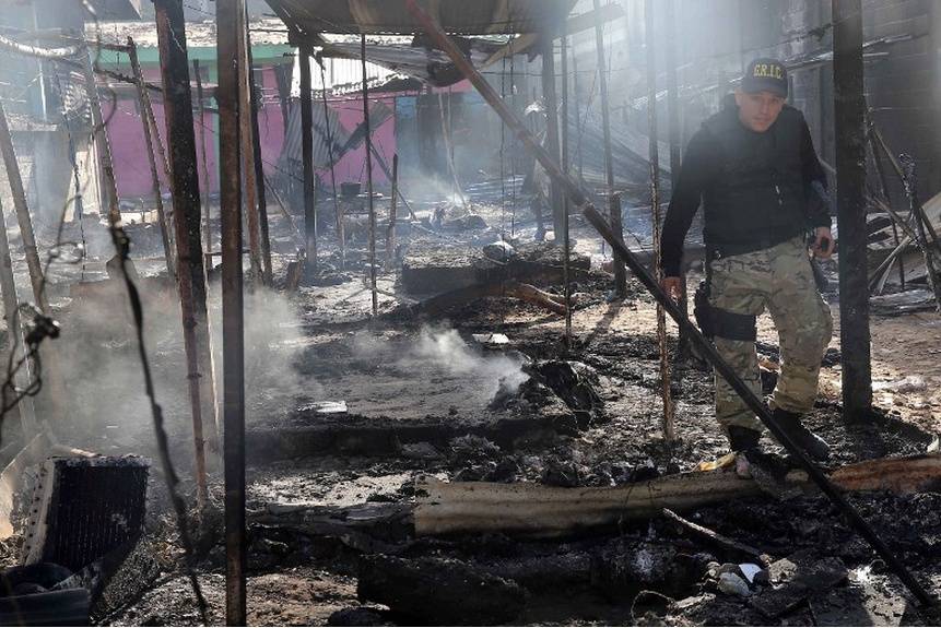Berg 02 the aftermath of a deadly prison riot in Lara state Venezuela in 2013