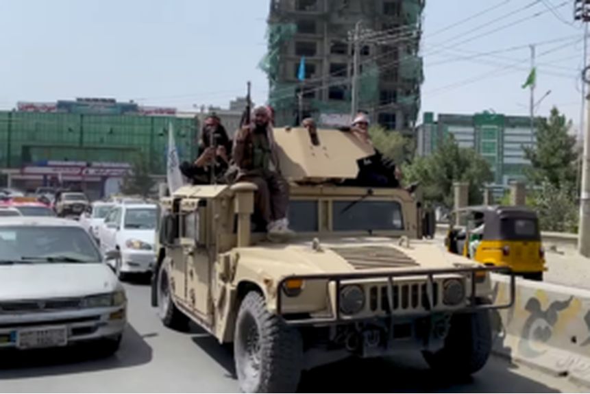 Betts 01 Taliban Humvee in Kabul