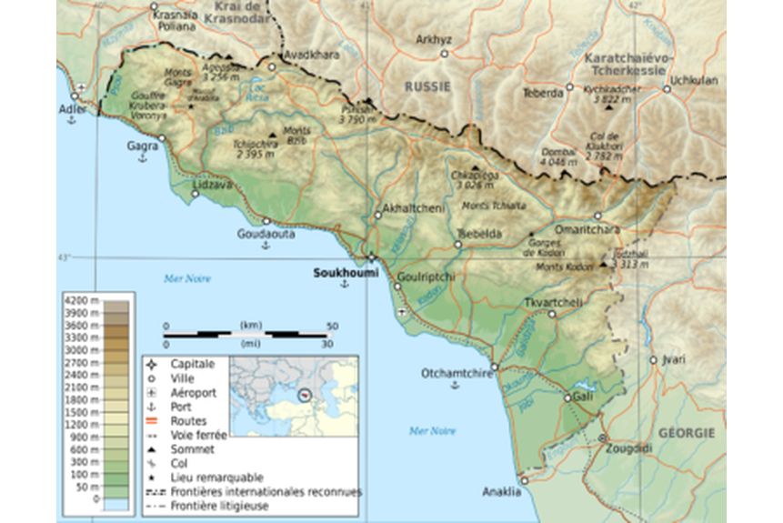 Billingsley 01 Map of Abkhazia