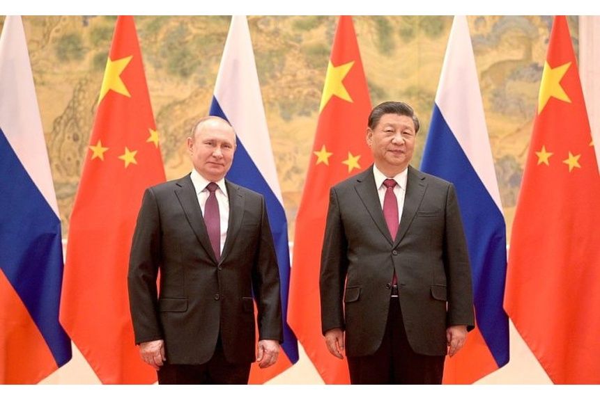 Finch 01 President Vladimir Putin held talks in Beijing with President of China Xi Jinping