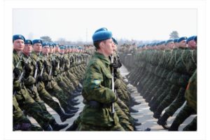 Finch 01 VDV airborne troopers on parade repetition