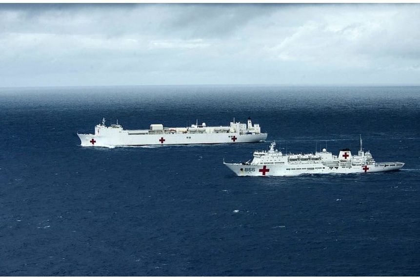 McCauley 01 Peoples Liberation Army Navy hospital ship Peace Ark T AH 866