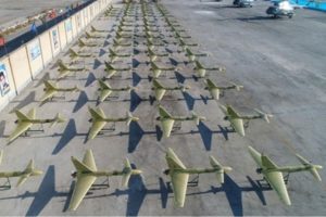 Rubin 01 Ababil 2 drone which the Islamic Republic of Iran