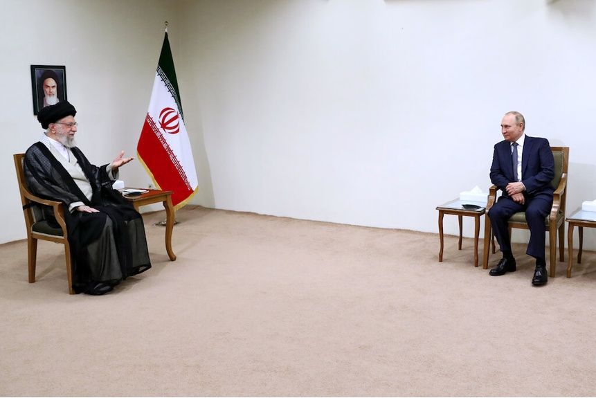 Rubin 02 Russian President Vladimir Putin meets with Supreme Leader Ali Khamenei in Tehran