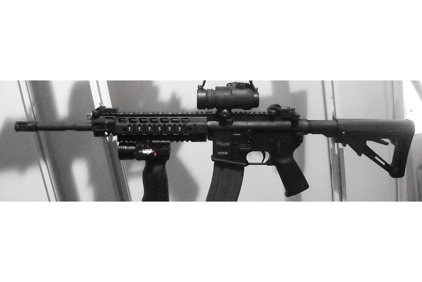 Stein 01 next generation M4 rifle from Swiss Arms the Sig Sauer SG 516