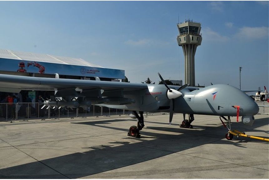 Stein 02 Turkish TAI Aksungur twin engine Unmanned Aerial Vehicle