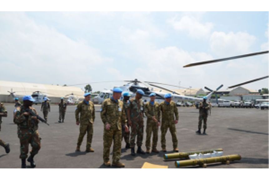 Ukrainian aviation unit. DR Congo