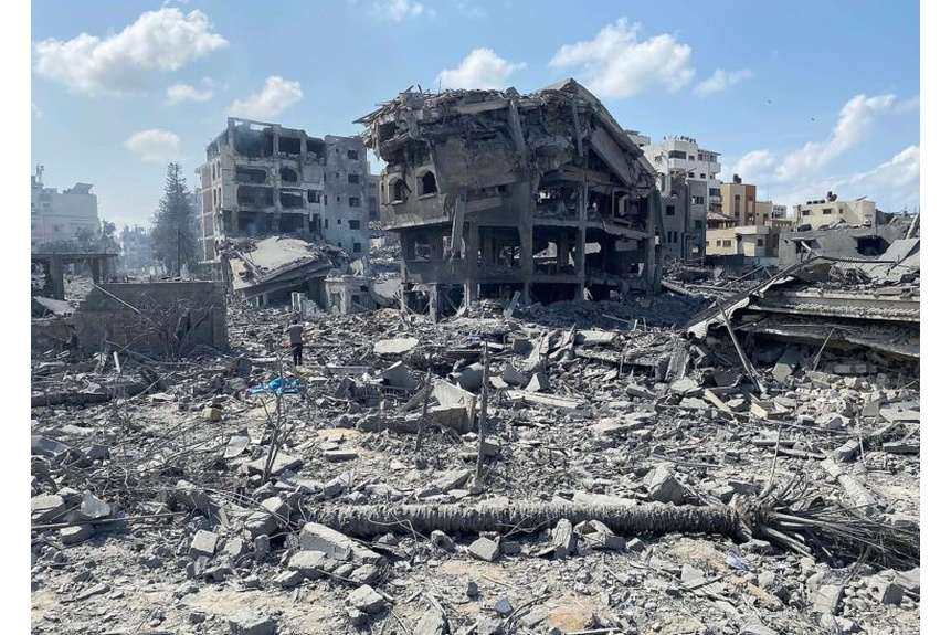 Winter 01 Damage in Gaza Strip during the October 2023
