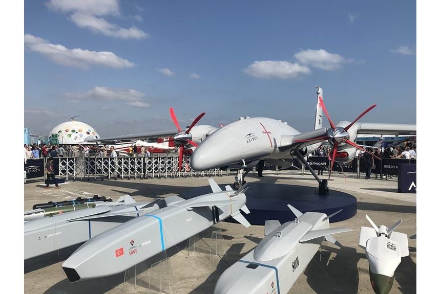 Winter 01 Turkish Bayraktar Akinci UAV