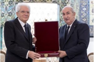 Winter 02 President of the Democratic Peoples Republic of Algeria Abdelmadjid Tebboune