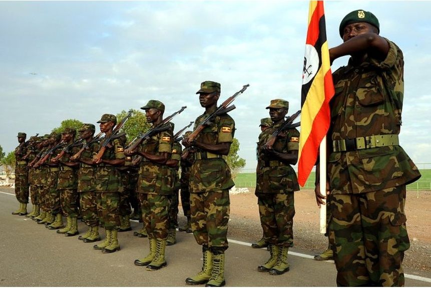 Zenn 02 Ugandan soldiers on parade