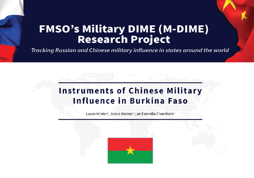 Influence of Chinese Military in Burkina